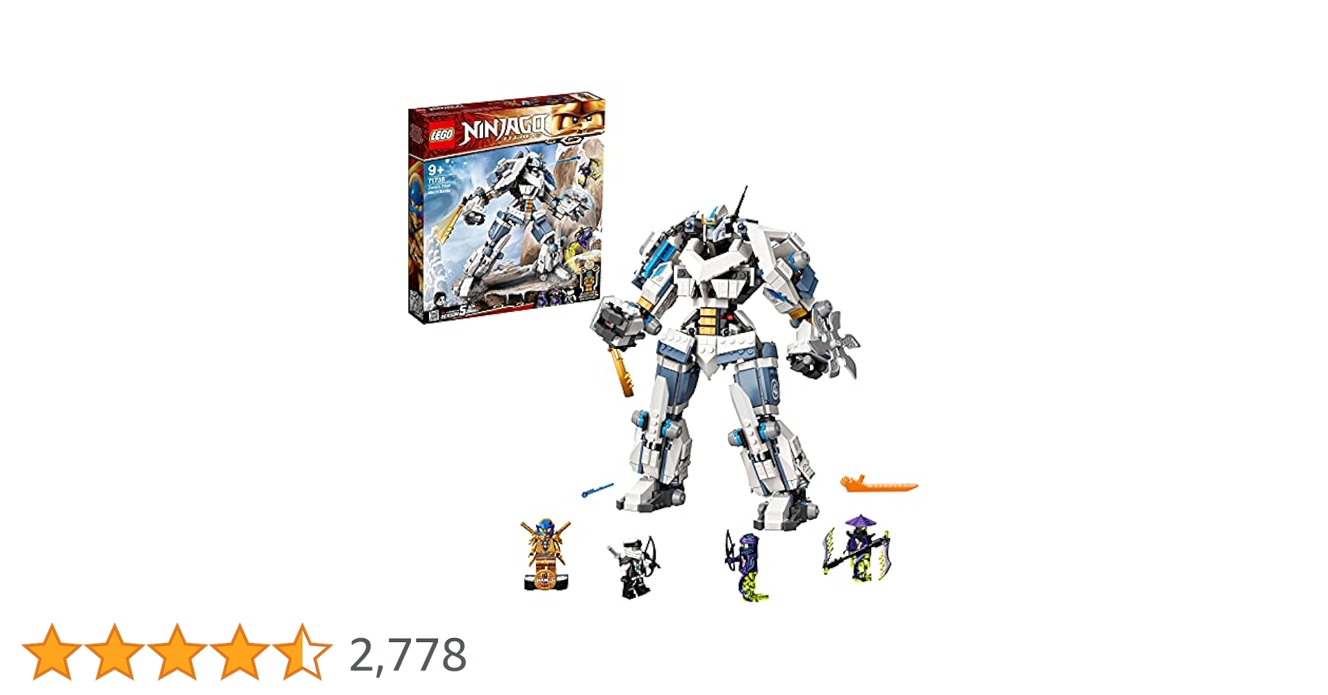Amazon.co.jp: レゴ(LEGO) ニンジャゴー ゼンのニンジャチタン